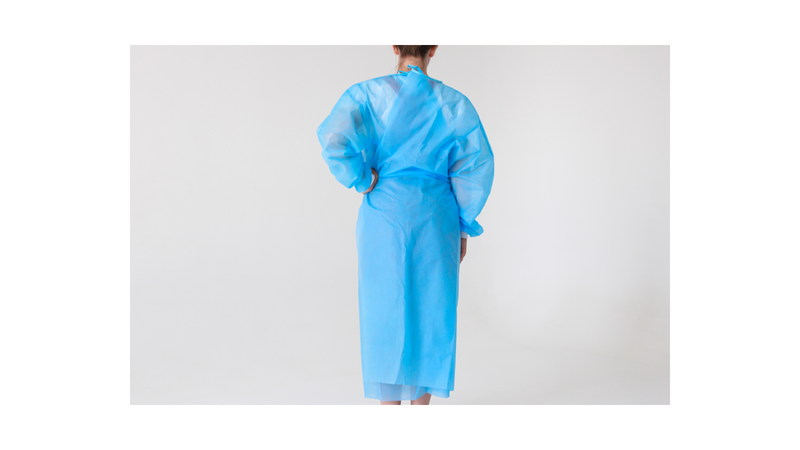 Disposable gown for neudebri experts