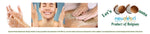 Magnetic dispenser VCO-Moringa scrub-foam-wound edge